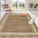 Machine Washable Rug with Rubber Backing Border Design Non-Slip Carpet for Living Room, Bedroom, Dining Room, Office, Playroom