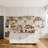 72"W  Kitchen Island With Leaf