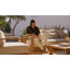 Hayman Outdoor Square Teak Side Table