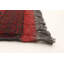Tapis de zone one-of-kind-noué la 2010 rouge 4 pi 11 po x 6 pi en laine Esari Turkman