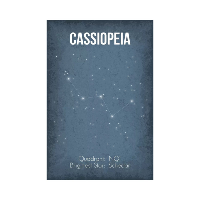 «Cassiopeia» par GetYourNerdOn, impression sur toile tendue, H 26 po x l 18 po x 1,5 po