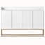 Armoire décorative, armoire de rangement, armoire buffet, armoire 4 portes-1011829480