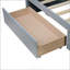 Lit simple avec 2 tiroirs-316804479