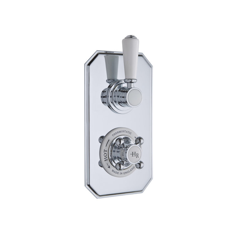 Topaz Double Concealed Thermostatic Shower Valve