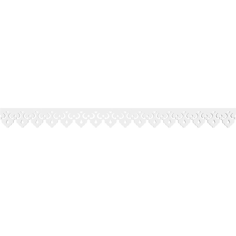 Bordure de sol en PVC de qualité architecturale Markham, H 4 po x L 48 po x P 0,63 po
