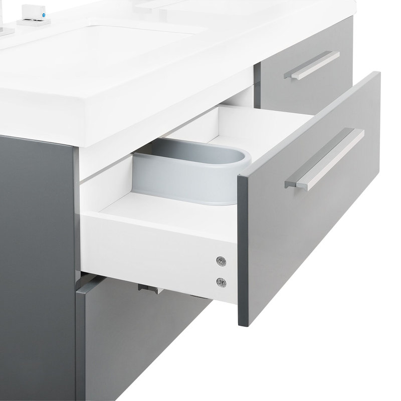 Shepton Vanity & Mirror Set