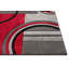 Ruby Geometric Synthetic Area Rug-37904418