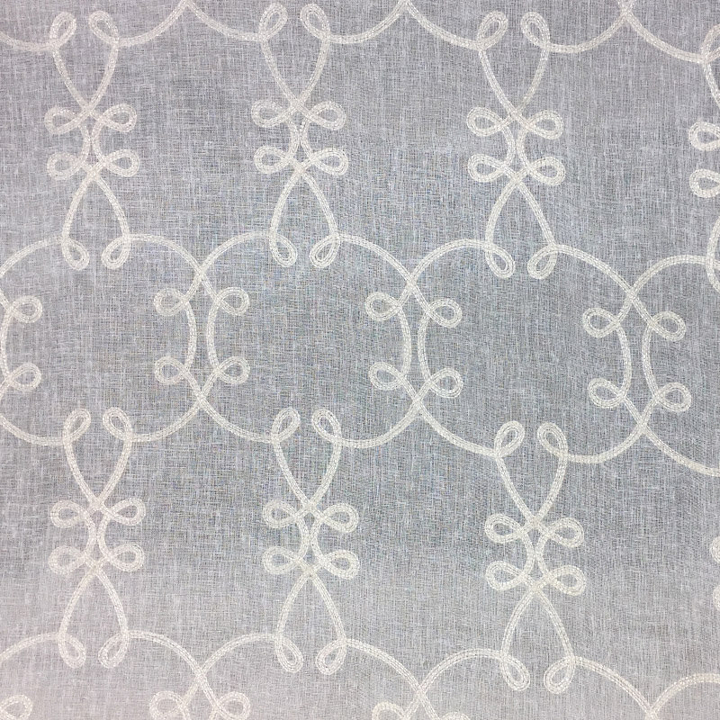 Sheer Embroidered | Casper Fabric_CASPER
