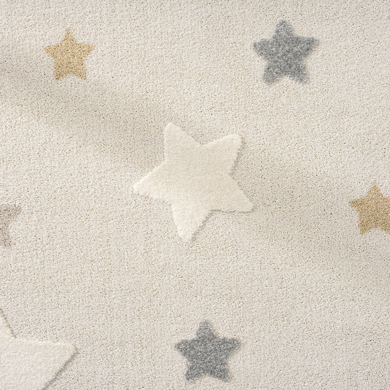 TOWN & COUNTRY PLAY Super Star Galaxy Kids Area Rug, Rectangle 5'3" x 7'3"