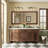 Amara Rustic Farmhouse Solid Wood Framed Tempered Glass Wall Mirror with 5-Year Warranty-906499385-906499384