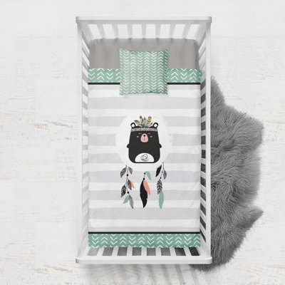 Patricia 3 - Piece Crib Bedding Set
