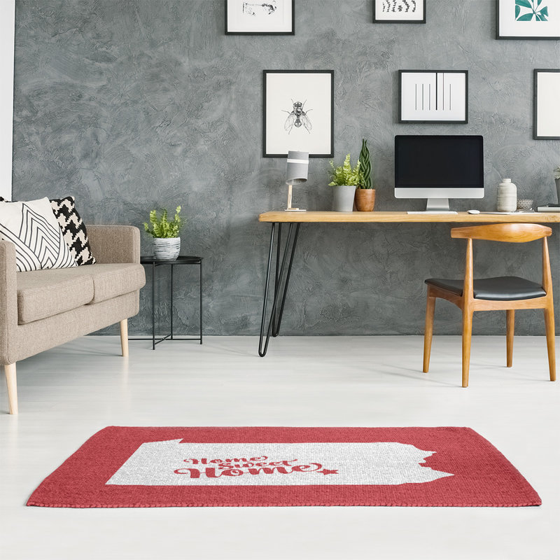 Chenille Indoor Rug, Rectangle 4' x 6'