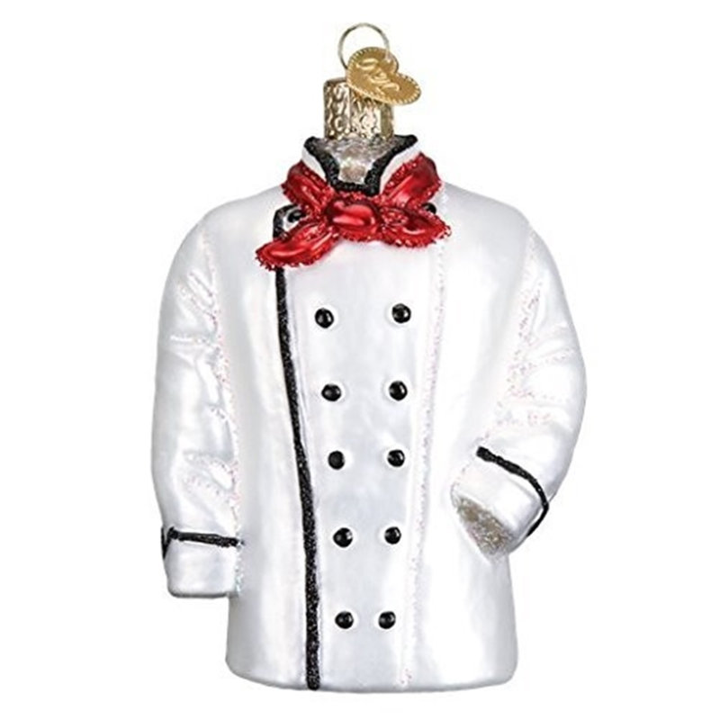 Ornement figurine suspendu pour manteau de chef