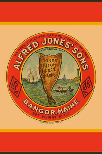 « jones honorée finnan haddie », reproduction d’art, H 66 po x l 44 po