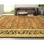 Hand Knotted Area Rug in Rust And Black