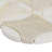 Selene Oro Camira 10 in. x 10 in. Polished Marble Mosaic Floor and Wall Tile