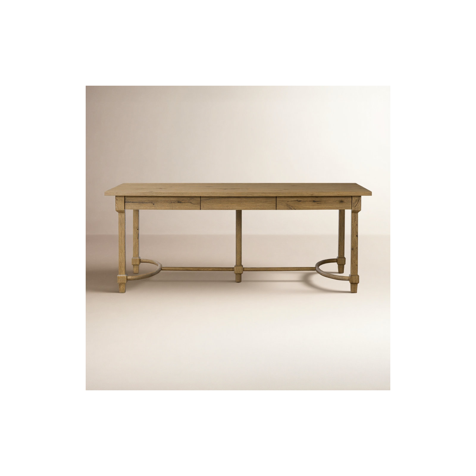 Edison Desk, Worn Oak