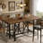 Rustic Pub Bar Counter,Sturdy Bar Table