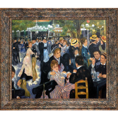 " Ball At The Moulin De La Galette " by Pierre-Auguste Renoir