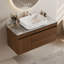Meuble-lavabo moderne en marbre 36 po