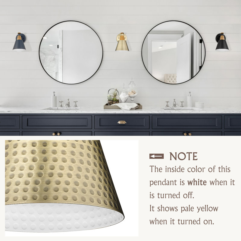 Mudge Armed Sconce, Brass