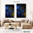 Senne Blue Glitter Face Portrait-108443740