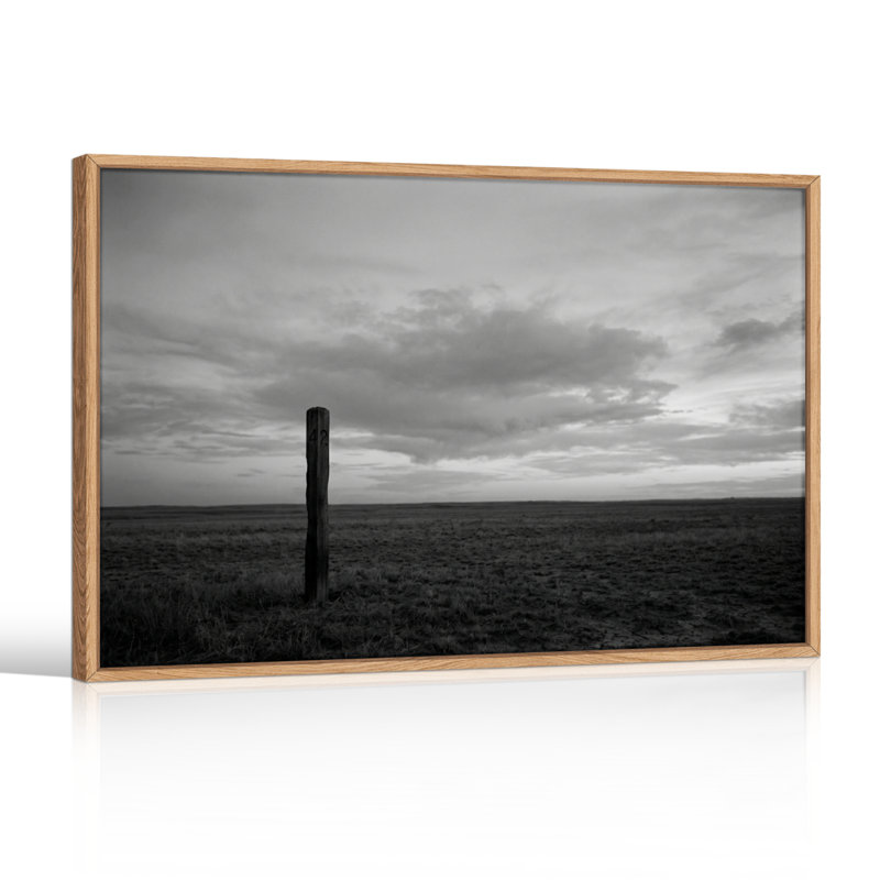 Ensemble de 1 tableau sur toile « Ciel du désert », H 24 po x l 36 po, Naturel