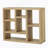 Open Wooden Open Shelf Bookcase, Freestanding Display Storage Cabinet With 7 Cube-1728462133