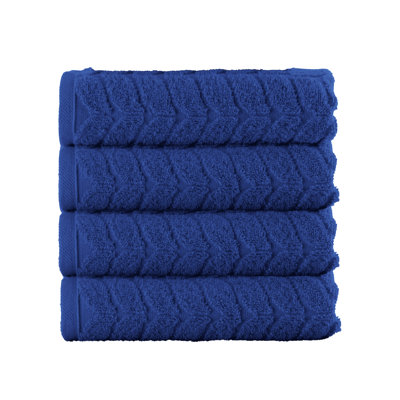 Elegant Comfort 100% Turkish Cotton 4-Piece Towel Set – Ultra Soft, Highly Absorbent, Quick Dry Bathroom Towels