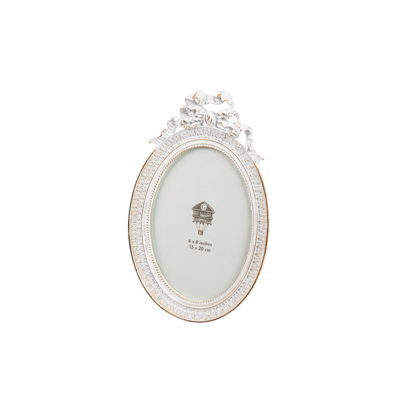 RESIN PHOTOFRAME 15X20 CM, White