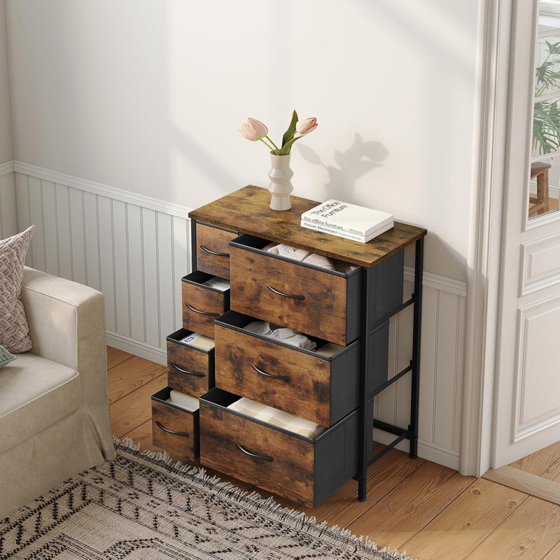 Ajavian 7 Drawer Storage Drawer