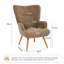 Upholstered Armchair-135205832