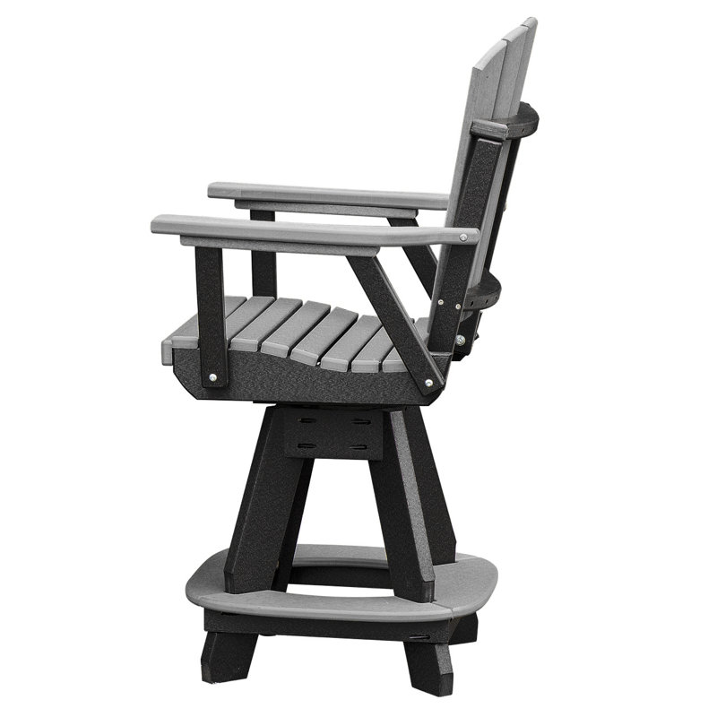 Chaise de patio Ernst, Gris clair