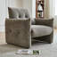 Chaise d'appoint en velours Raindrop-286202068