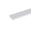  Carrara White Engineered Stone 21.25" x 4" Sidesplash for Bathroom Vanity Top