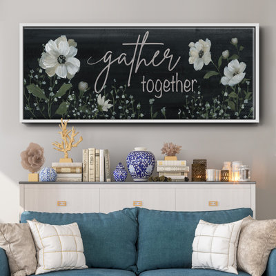 «Gather Together», toile encadrée