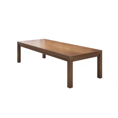 62.99"Modern minimalist vintage brown conference table