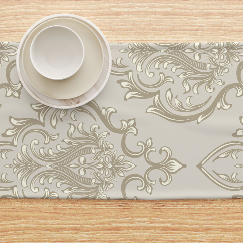 Floral 150 Cotton Table Runners, 108" x 16"