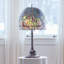 Lampe de table en vitrail de style Tiffany 33,8 po H Cramer