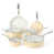 Rose clair / argent