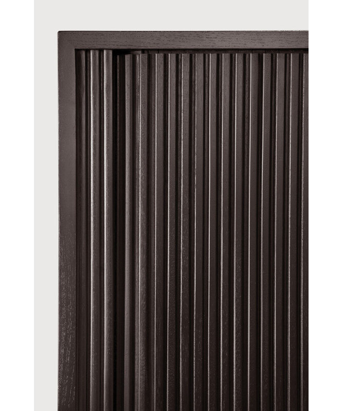 Roller Max 88.1'' W Solid Wood Sideboard, Brown