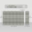 Paravent pliable avec tablettes, paravent 6 panneaux, gris-1611121982