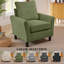 Ensemble de canapés en velours côtelé 4 pièces, canapé modulaire en L avec repose-pieds, causeuse et fauteuil simple-1441700291