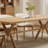 Simple Fashion Dining Table Ash Solid Wood Dining Table-101112503