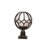 Fairmont 1-Light Outdoor Post Light with Lattice Overlay