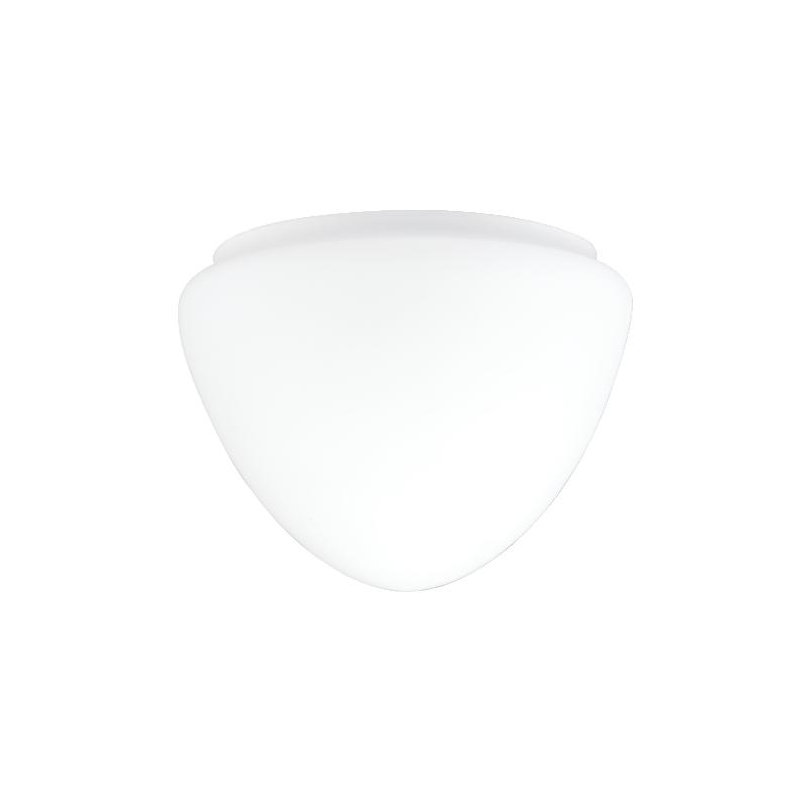 Satined Opal Glass Pendant Shade in White