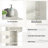 Cherette 32''W Over The Toilet Storage Cabinet-627818599