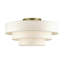 Très grand semi-encastré 5 lumières Ayden-123640711