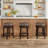 Arroliga Wood Upholstered Backless Swivel Stool-1273789496-1258026825