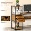 Jorman Metal Base Computer Desk